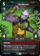 Zeb Orellios - Spectre Four (Serialized) (875) [A Lawless Time] Foil