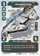 Millennium Falcon - Dodging Patrols (Serialized) (890) [A Lawless Time] Foil