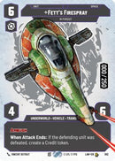 Fett's Firespray - In Pursuit (Serialized) (892) [A Lawless Time] Foil