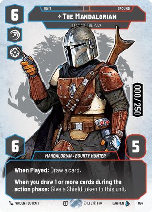 The Mandalorian - Let's See The Puck (Serialized) (894) [A Lawless Time] Foil