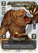 Jabba's Rancor - Snack Time! (Serialized) (900) [A Lawless Time] Foil