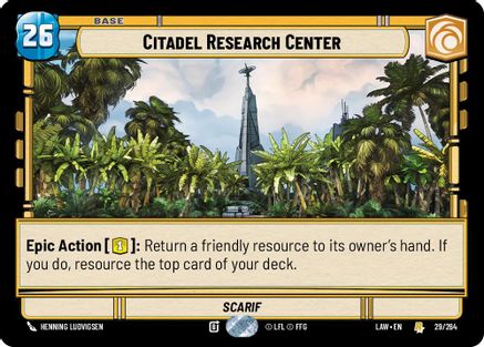 Citadel Research Center (29) [A Lawless Time]