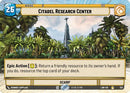 Citadel Research Center (Hyperspace) (293) [A Lawless Time]