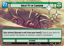 Great Pit of Carkoon (Hyperspace Foil) (530) [A Lawless Time] Foil