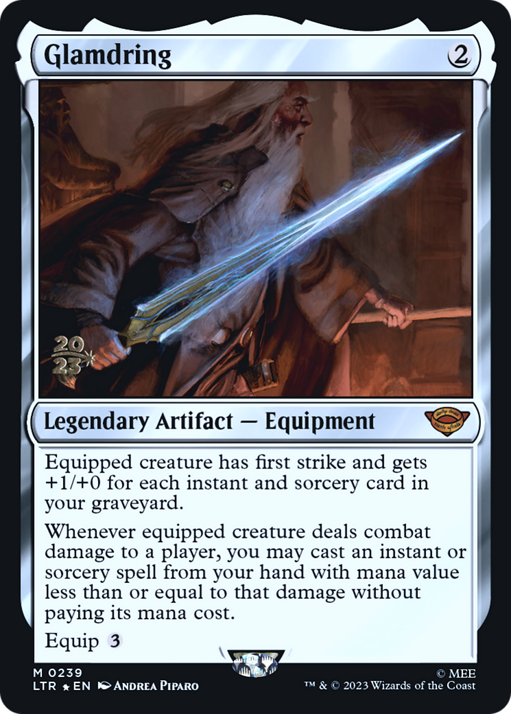 Glamdring (PRE-239) [Tales of Middle-earth Promos] Foil