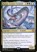 Koma, Cosmos Serpent (PPKHM-221P) [Promo Pack: Kaldheim Promos]