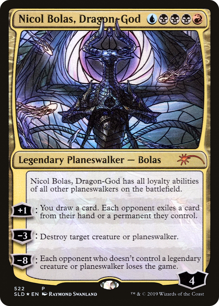 Nicol Bolas, Dragon-God (SLD-522) [Secret Lair Drop] Foil