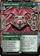 Monster Manual // Zoological Study (SLD-1782) [Secret Lair Drop] (Borderless)