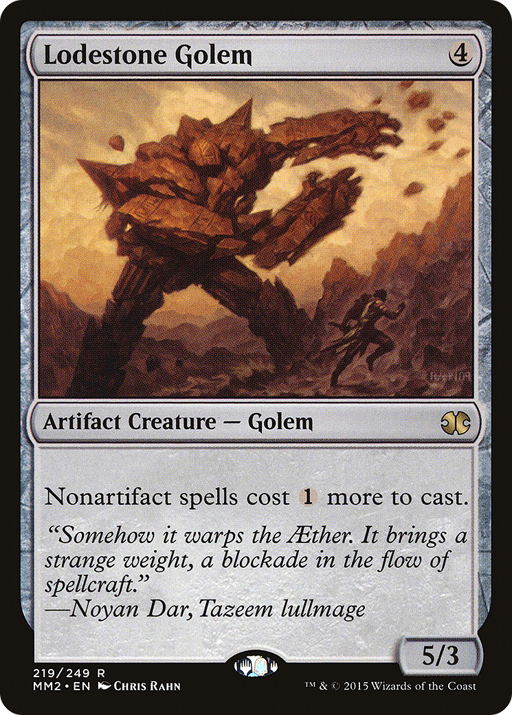 Lodestone Golem (MM2-219) [Modern Masters 2015]