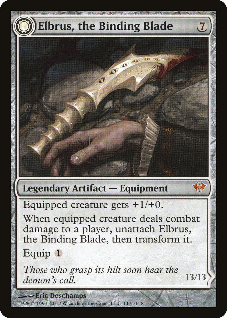 Elbrus, the Binding Blade (DKA-147) [Dark Ascension] Foil