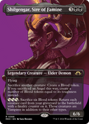 Shilgengar, Sire of Famine (Borderless) (MH3-366) [Modern Horizons 3]