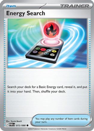 Energy Search 72 - [ME03 Perfect Order] Reverse Holofoil