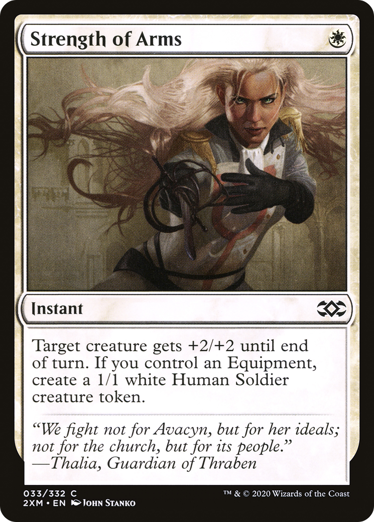 Strength of Arms (2XM-033) [Double Masters] Foil