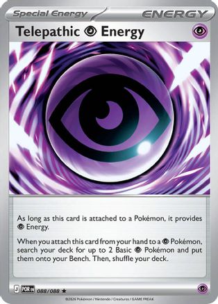 Telepathic Psychic Energy 88 - [ME03 Perfect Order] Reverse Holofoil