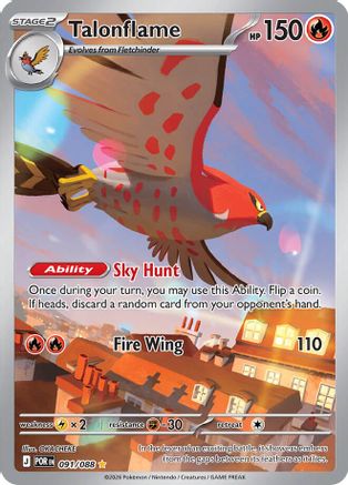 Talonflame - 091/088 91 - [ME03 Perfect Order] Holofoil