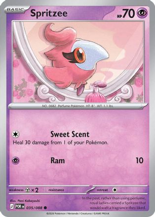 Spritzee 35 - [ME03 Perfect Order] Reverse Holofoil