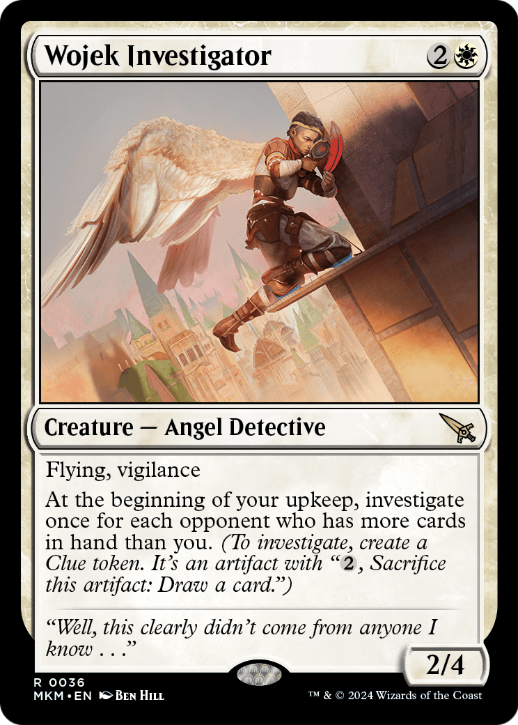 Wojek Investigator (b) (MKM-036) [Murders at Karlov Manor]