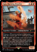 Ken, Burning Brawler (SLD-430) [Secret Lair Drop]