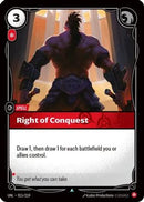 Right of Conquest (015/219) - Unleashed
