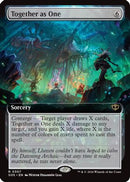 Together as One (Extended Art) (SOS-307) [Secrets of Strixhaven] Foil