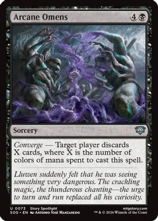 Arcane Omens (SOS-073) [Secrets of Strixhaven] Foil