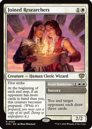 Joined Researchers (SOS-023) [Secrets of Strixhaven] Foil