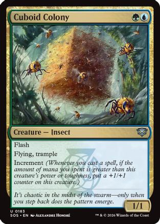Cuboid Colony (SOS-183) [Secrets of Strixhaven] Foil