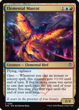 Elemental Mascot (SOS-185) [Secrets of Strixhaven]