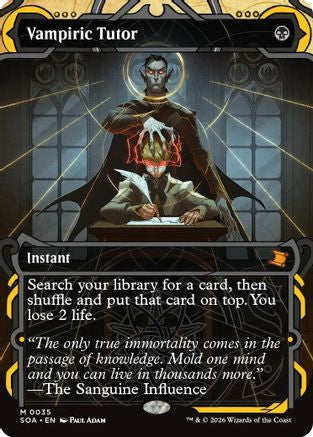 Vampiric Tutor (SOA-035) [Secrets of Strixhaven: Mystical Archive]
