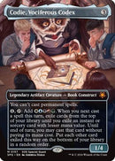 Codie, Vociferous Codex (Borderless) (SPG-157) [Special Guests] Foil