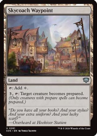 Skycoach Waypoint (SOS-261) [Secrets of Strixhaven]