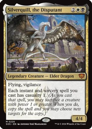 Silverquill, the Disputant (SOS-226) [Secrets of Strixhaven]