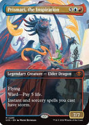 Prismari, the Inspiration (Borderless) (SOS-285) [Secrets of Strixhaven] Foil