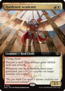 Hardened Academic (Extended Art) (SOS-351) [Secrets of Strixhaven] Foil