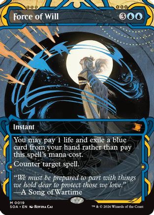 Force of Will (SOA-019) [Secrets of Strixhaven: Mystical Archive]