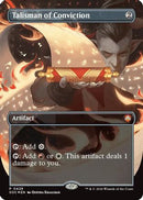 Talisman of Conviction (Borderless) (SOC-428) [Commander: Secrets of Strixhaven] Foil