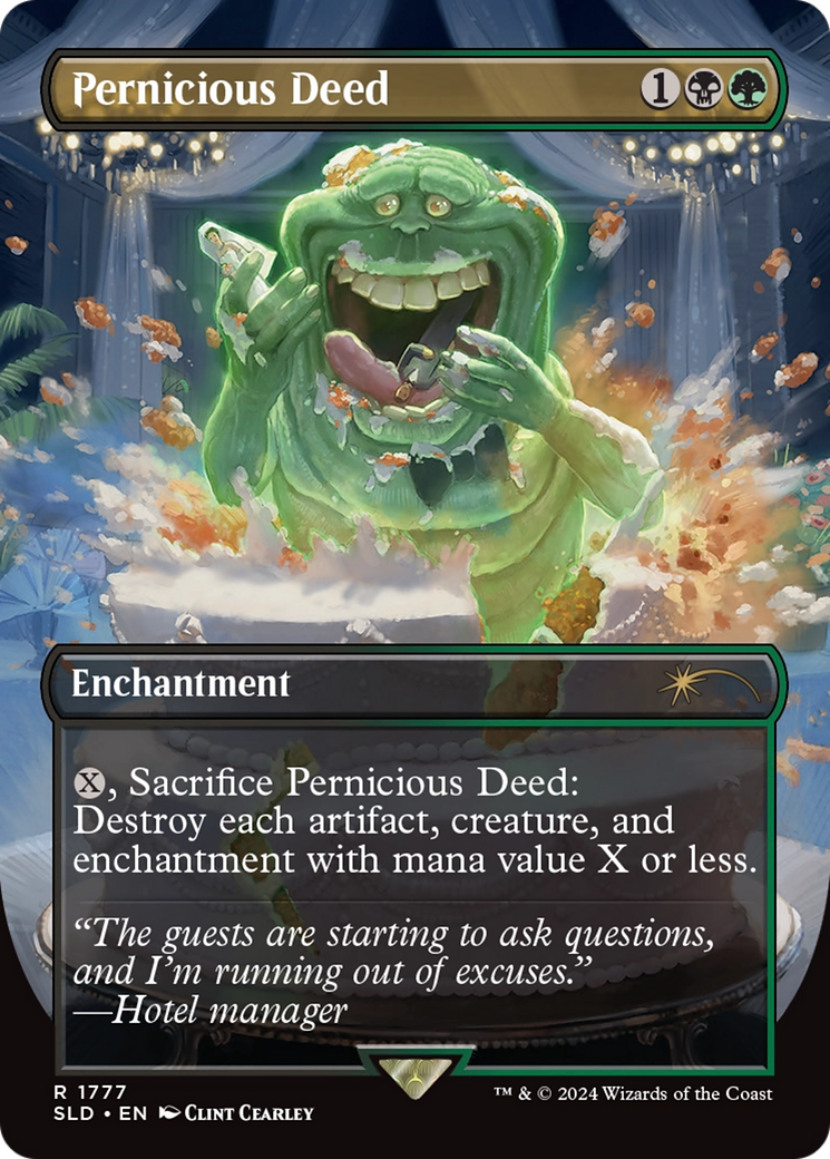 Pernicious Deed (SLD-1777) [Secret Lair Drop] (Borderless)