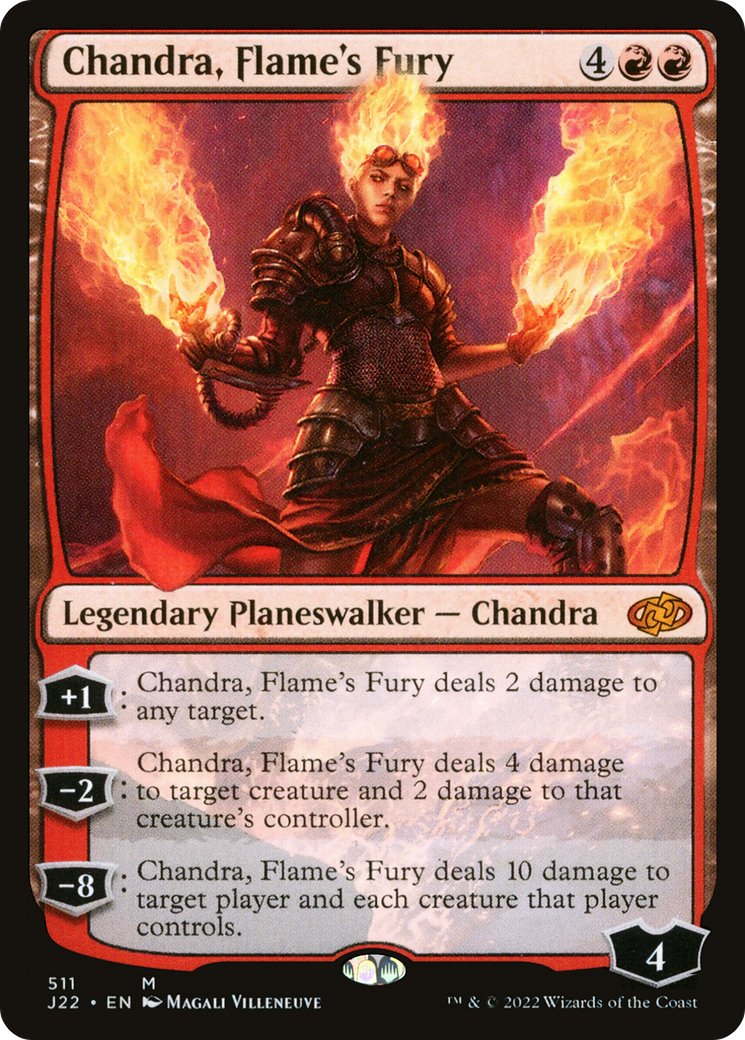 Chandra, Flame's Fury (J22-511) [Jumpstart 2022]