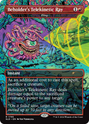 Fling (SLD-1795) [Secret Lair Drop] / Beholder's Telekinetic Ray (Borderless) Foil