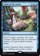 Curse of the Swine (SOC-192) [Commander: Secrets of Strixhaven]