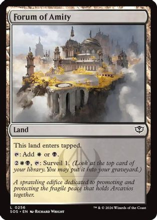 Forum of Amity (SOS-256) [Secrets of Strixhaven]