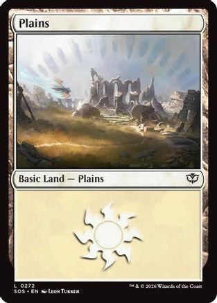 Plains (0272) (SOS-272) [Secrets of Strixhaven] Foil