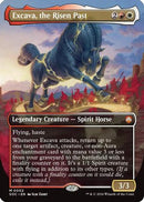 Excava, the Risen Past (Borderless) (SOC-002) [Commander: Secrets of Strixhaven] Foil