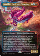 Muddle, the Ever-Changing (Borderless) (SOC-005) [Commander: Secrets of Strixhaven] Foil