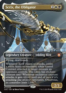 Scriv, the Obligator (Borderless) (SOC-009) [Commander: Secrets of Strixhaven] Foil