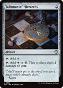 Talisman of Hierarchy (SOC-358) [Commander: Secrets of Strixhaven]