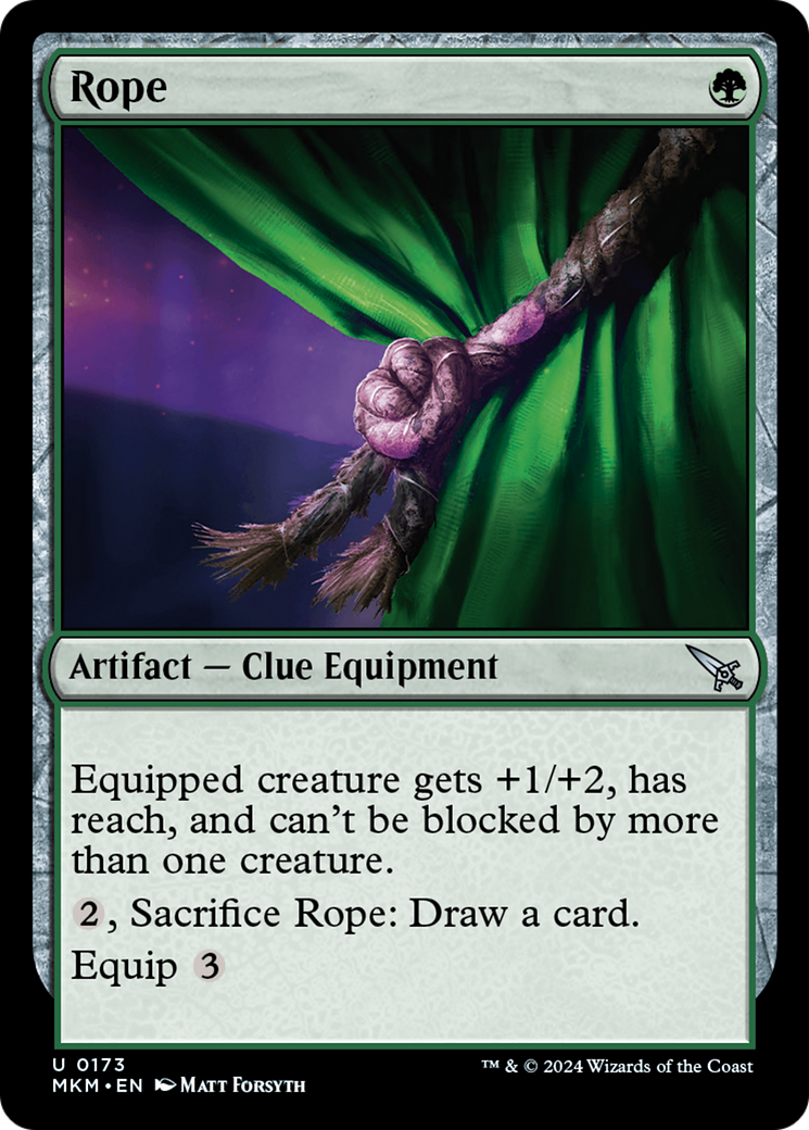 Rope (MKM-173) [Murders at Karlov Manor] Foil