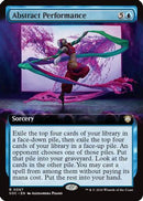 Abstract Performance (Extended Art) (SOC-067) [Commander: Secrets of Strixhaven]