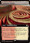 Turbulent Steppe (Extended Art) (SOC-106) [Commander: Secrets of Strixhaven]