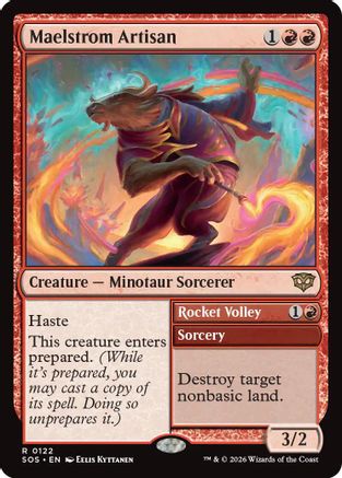 Maelstrom Artisan (SOS-122) [Secrets of Strixhaven] Foil